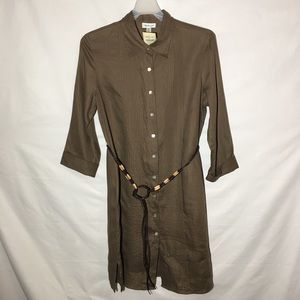 Coldwater Creek Safari Shirtdress